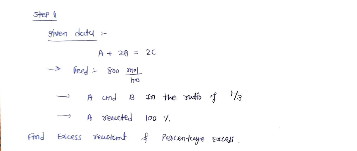 Chemical Engineering homework question answer, step 1, image 1